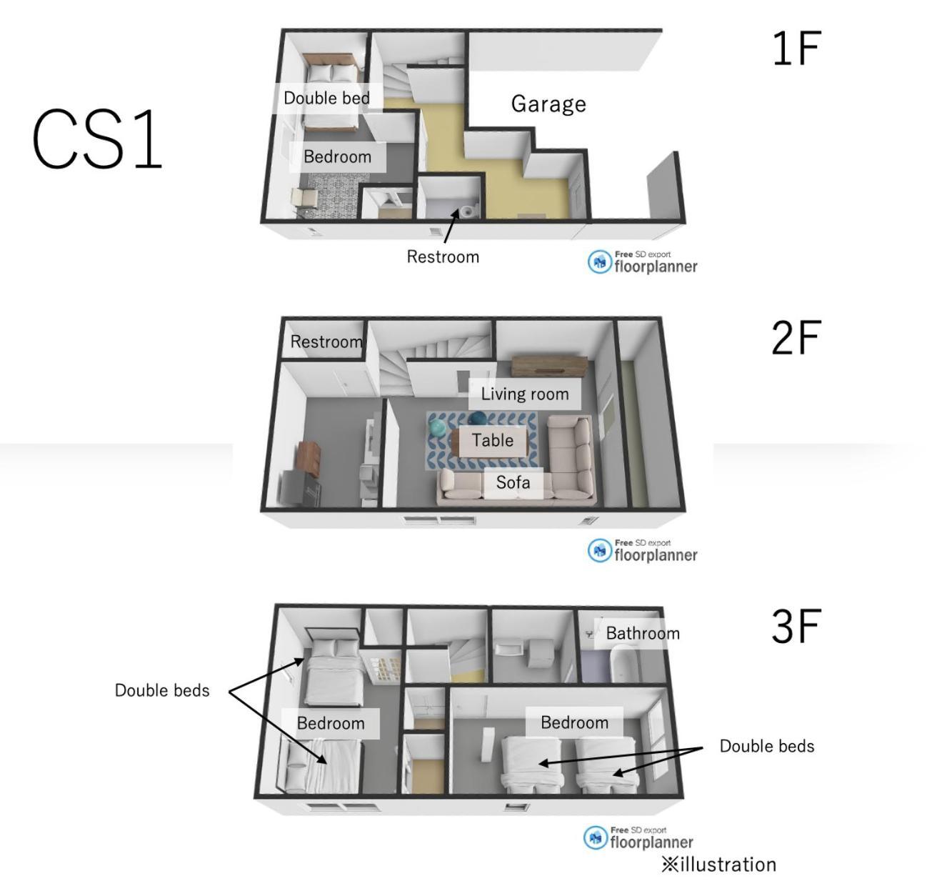 Casa Stella 1 Aquarius By Liaison อพาร์ทเม้น โอซาก้า